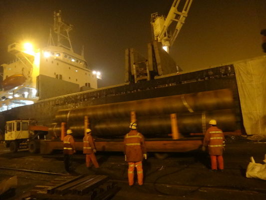 QUALITÄT  Hot Rolled SAWL SSAW Steel Pipe Length Customized For Natural Gas And Oil Pipeline usine