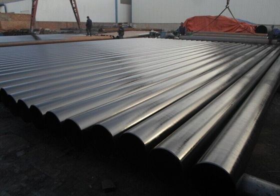 Nahtloses nahtloses schwarzes Stahlrohr ASTM A106 GR B des Rohr-/ASME S 106 Grad-B