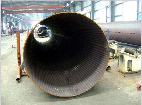 Gewundene LSAW-Stahlrohr-Länge besonders angefertigt für die Anhäufung des Projektes