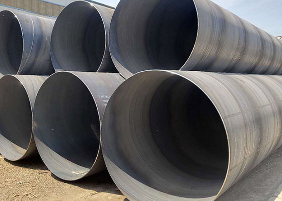 2540mm SSAW Stahlrohr mit geraden Enden Nicht sekundärer 25,4mm Wand