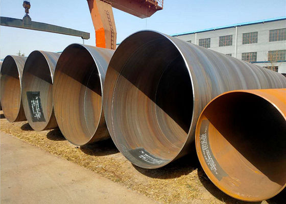 SSAW Stahlrohr mit 0,068in-52in Bereich und 219.1mm-2540mm Außendurchmesser