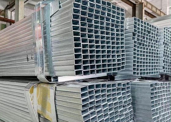 Zertifizierte beschichtete galvanisierte Stahlschnitte Präzisionshöhle Rohre in verschiedenen Abmessungen