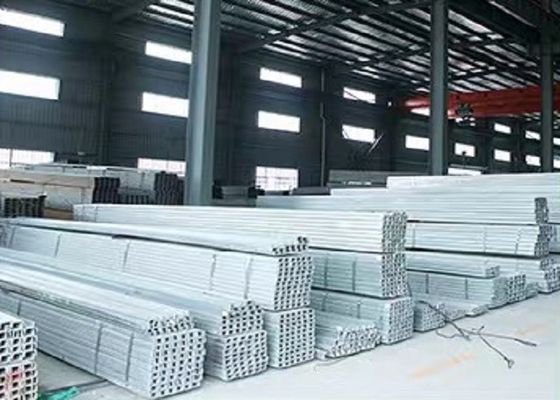 Zertifiziertes nahtloses Stahlholles Abschnitte Galvanisiertes Kohlenstoffstahl ASTM für verschiedene Anwendungen
