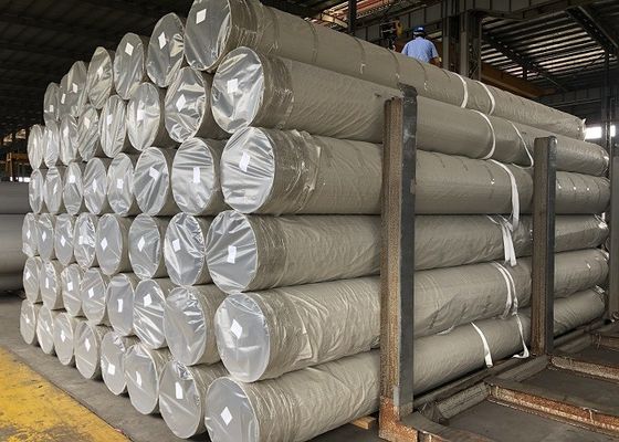 Schweißverarbeitungsdienst Rohre aus Edelstahl 2 mm 550 mm Durchmesser mit Warmwalztechnik