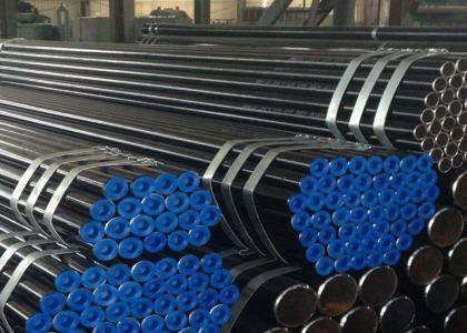 Stanzdienst ASTM A/ASME SA 53 Klasse A B Schwarzes nahtloses Stahlrohr 0,2-100 mm Dicke