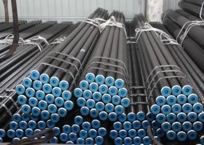 Maßgeschneiderte Wanddicke Schwarz lackierte Wärmetauscher Stahlröhre für industrielle EN-Zertifikat