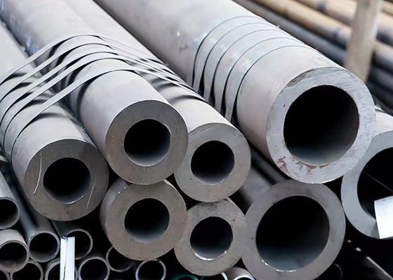 Längenspezifisches Stahlrohr aus Legierung für Baumaschinen mit Wanddicke 1,2-30