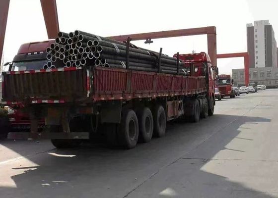Längenspezifisches Stahlrohr aus Legierung für Baumaschinen mit Wanddicke 1,2-30