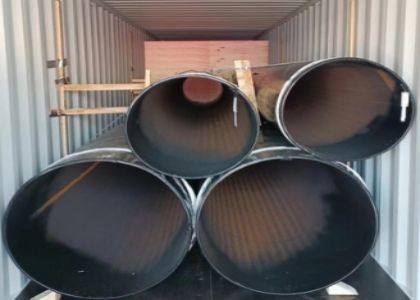 LSAW Stahlrohr ASTM A106 MS Rohr Kohlenstoffarm geschweißtes Stahlrohr