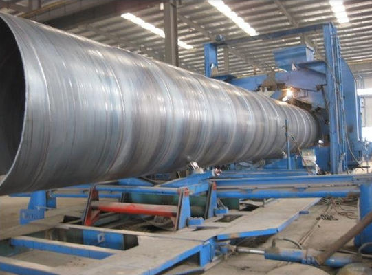 5 mm-25,4 mm Mühlprüfbescheinigung SSAW Stahlrohr für Schwermaschinen