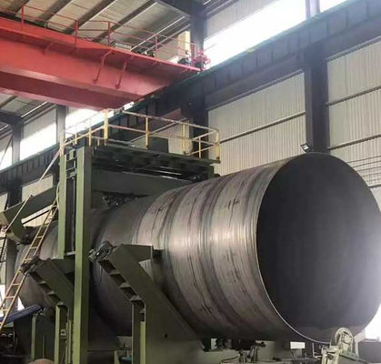 5 mm-25,4 mm Mühlprüfbescheinigung SSAW Stahlrohr für Schwermaschinen