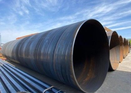 3PE beschichtete SSAW Stahlrohre Größenbereich 1010mm OD 1626mm Großer Durchmesser