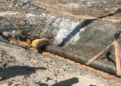 5 mm-25,4 mm Wand geölte SSAW Stahlrohre für die Flüssigkeitslieferung unter niedrigem Druck