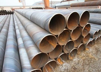 5 mm-25,4 mm Wand geölte SSAW Stahlrohre für die Flüssigkeitslieferung unter niedrigem Druck