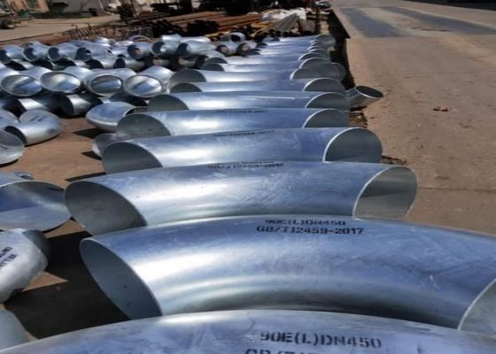 Schmiede Rohrverbindungen aus Edelstahl mit ASME B16.9 Standard und Kaltbiegen