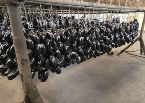 ASME B16.5 Standard Stahlrohrbefestigungen mit Kaltbiegen