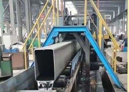 ASTM EN, BS, JIS Struktur Rohr Stahlröhren-Abschnitte mit Lack Oberflächenveredelung
