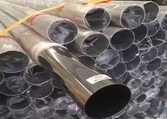 ASTM A554 Edelstahlrohr mit Abmessungsbereich 1/4 Zoll - 48 Zoll und Wandstärke 0,3 mm - 150 mm
