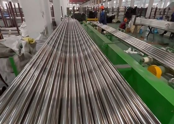 Länge 6000 mm/12000 mm Rohrprodukte aus Edelstahl Technik Kaltgewalzt Heißgewalzt