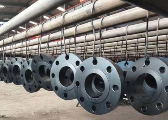 1/2 ∼ 48 ̊ Stahlflansche mit GOST-Standard und Gewindeverbindung