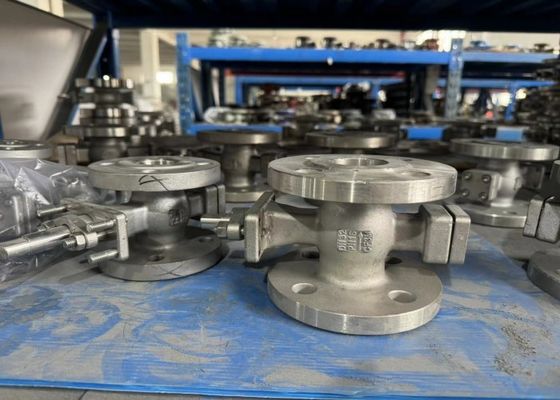 Hochleistungs 1/2 Zoll Stahlventile Einzel- / Doppel-Wiegel für Industrie