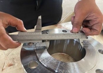 EN-Standard Stahlplattenflansch für anpassbare Flanschverbindung