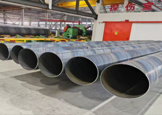 SSAW Stahlrohr 219.1-2540 mm OD für die Wassergasöllieferung
