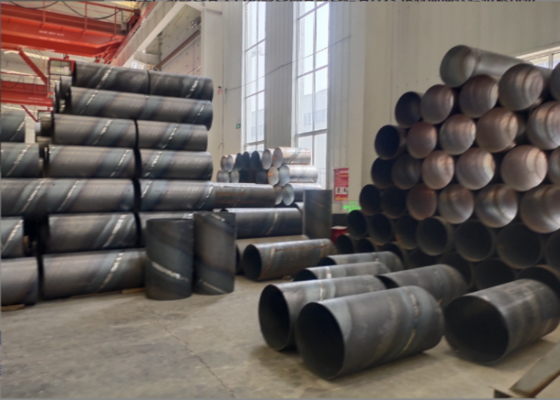 SSAW-Stahlrohr 219,1 mm - 2540 mm für Flüssigkeitstransport unter niedrigem Druck