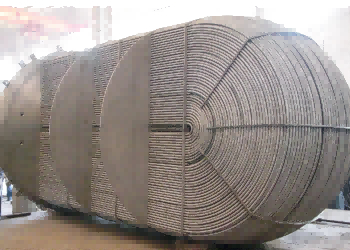 Runder Wärmetauscher Stahlrohr 0,7 mm bis 30 mm Wandstärke