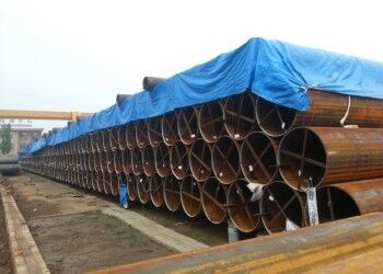 LSAW Stahlrohr mit Außendurchmesser 355,6mm-2320mm Wandstärke 5mm-50mm und 3PE-Beschichtung für dauerhaften Flüssigkeitstransport