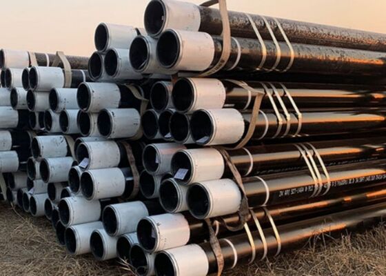 Rohr aus Kohlenstoffstahl mit männlich/weiblich gedrehten Enden und einer Dicke von 2,11 mm bis 300 mm für die Normen API5CT N80 L80 P110