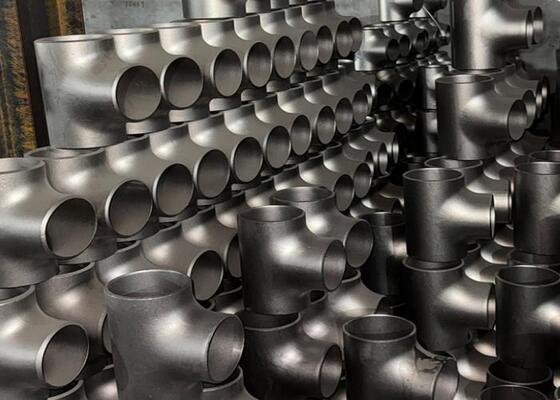 Rohrverbindungen aus Edelstahl mit hoher Korrosionsbeständigkeit mit Schweißverbindung und galvanisierter Oberflächenbehandlung