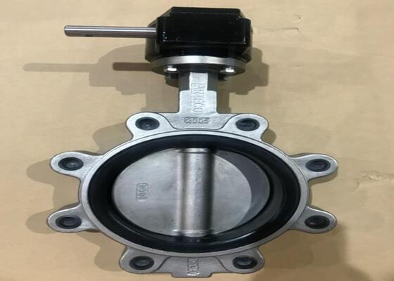 DIN Standard Bolted Bonnet Butterfly Valve with Manual Operation for Pipelines
