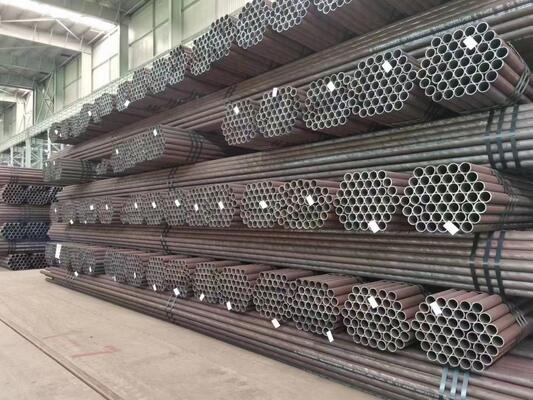 A106 Gr.B Nahtloses Stahlrohr mit 2mm bis 60mm Wandstärke für Öl-, Gas- und Petrochemieindustrie