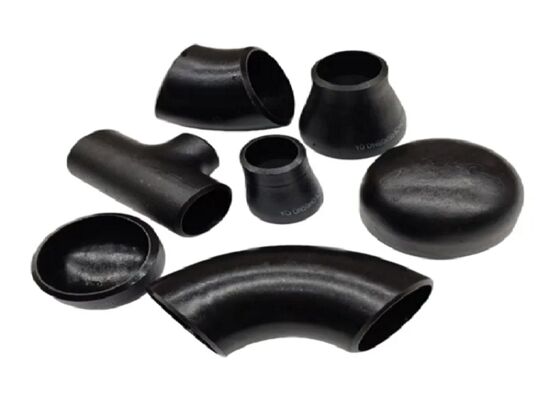 Hochdruckbeständigkeit ASTM A234 WPB-Fittings mit WPB-A105-Material und individuell angepassten Gewindearten