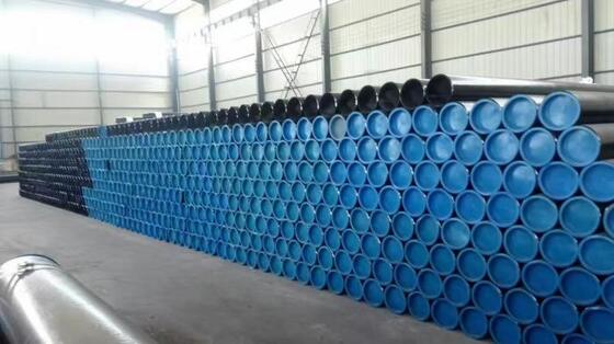 Nahtloses Stahlrohr 1 bis 12 Meter Länge nach API-Standards mit 317LN (UNS S31703) Material für Raffinerien und Chemieanlagen