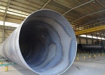 SSAW Stahlrohr mit einer Wandstärke von 5 mm und 25,4 mm Ideal für den industriellen Bau und den Transport von Flüssigkeiten