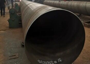 GB Standard SSAW Stahlrohr mit einer Wandstärke von 5 mm bis 25,4 mm und einem Außendurchmesser von 219,1 mm bis 2540 mm für den Bau und die Herstellung