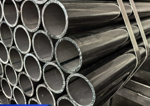 ERW-Stahlrohr mit 0,5-60 mm Wandstärke in runden, quadratischen und rechteckigen Formen für strukturelle und industrielle Zwecke