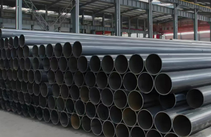 LSAW-Stahlrohr mit Außendurchmesser von 355,6 mm - 2320 mm und Wandstärke von 5 mm - 50 mm, konform mit API 5L Standard